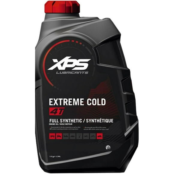 BRP Ski-Doo Can-Am XPS 4-Stroke Extreme Cold Grade 0W-20 Synthetic Oil Quart, 779145