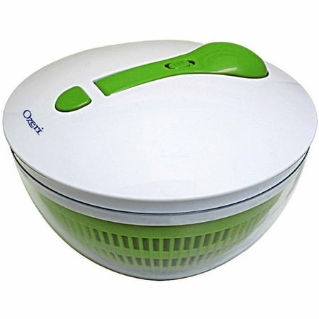 Ozeri Swiss Designed FRESHSPIN Salad Spinner and Serving Bowl, BPA-Free