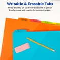 thumbnail image 5 of Avery 5-Tab Write & Erase Dividers, Multi Brights (16102), 5 of 9