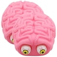 thumbnail image 2 of Juguetes PopBrain 2Pzas Cerebro Goma Blanda TPR Rosa. VentDepot MXPBN-002, 2 of 2