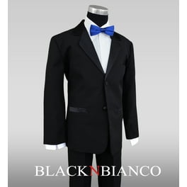 Black tux with silver bow tie best sale