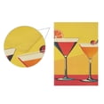 thumbnail image 5 of Yayeee Garden Flag 12" x 18" Double Sided Outdoor Yard Lawn Holiday Decorations, Orange Cocktails, 5 of 6