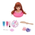 thumbnail image 4 of Child Pretend Set - Girls Play Makeup Hair Styling Toy para de cumpleaños de Navidad - A UNA Hugo Cabezas de muñeca para peinar, 4 of 8