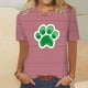 thumbnail image 2 of Camisetas Casuales de Mujer Nueva Moda Impresa Cuello Tripulado Manga Corta, Top Ligero para Diario Y Fiesta, 2 of 4