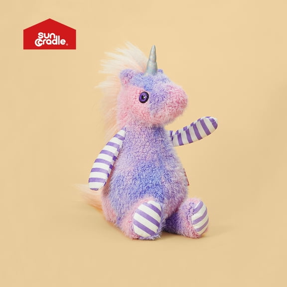 SunCradle Gradient Unicorn Plush Doll, Soft Stuffed Unicorn Toy 11.81Inch Sitting Height, Decorative Plush for Home Display & Gift