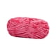 thumbnail image 5 of Hilo de lana grueso para tejer, 80 m, supervoluminoso, gigante, grueso y grueso. Rosa roja, 5 of 9