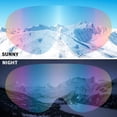 thumbnail image 4 of Gafas de esquí, gafas de snowboard para hombres, mujeres y niños, espuma de protección UV, antiarañazos, a prueba de polvo, 4 of 5