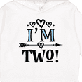 thumbnail image 3 of Inktastic 2nd Birthday 2 Year Old Arrow Toddler Hoodie, 3 of 4