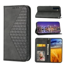 Mantto Wallet Phone Case for Samsung Galaxy A54 5G (6.4 inch),for Women Men,Premium PU Leather Magnetic Closure Flip Cover Credit Card Slots Kickstand Protective Case with Wrist Strap,Black