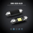 thumbnail image 2 of 6 Piezas DC 12V 55W H11 3000K Super Yellow Lámpara de Bombilla de Luz Antiniebla para Coche, 2 of 5