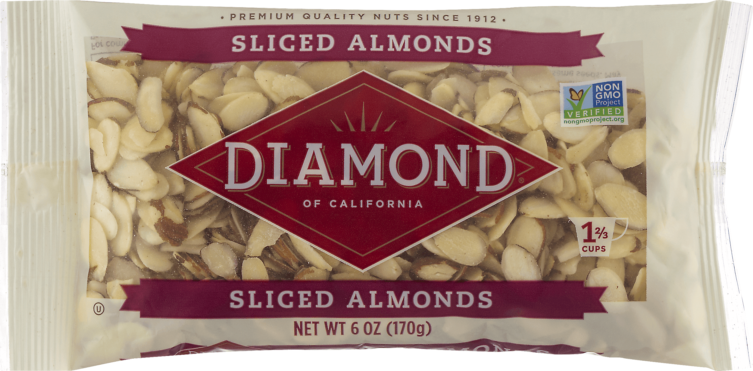 Diamond of California Sliced Almonds, 6 oz