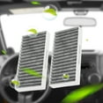 thumbnail image 3 of Filtro de aire de cabina de coche 2 uds 55111302AA,68233626AA para Jeep Wrangler 3.6L 2,8 3,8 3,6 V6, 3 of 9