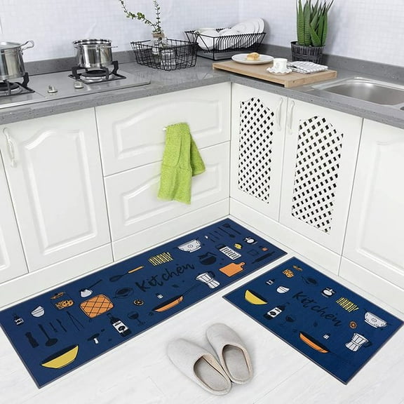 Modern Kitchen Mat Home Bedroom Living Room Floor Entrance Doormat Hallway Door Foot Rug Balcony Bathroom Decor Carpet