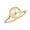 Rose Gold, variant on Golden South Sea Pearl Solitaire Engagement Ring for Women in 925 Sterling Silver/ Yellow Gold Plated | June Birthstone Jewelry | Birthday | Wedding| Anniversary Gift for Her, 9MM Ring Size: 9
