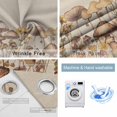 thumbnail image 4 of Mushroom Blackout Curtains for Bedroom/Living Room, Thermal Insulated Kitchen Curtains, Farmhouse Summer Botanical Floral Rustic Grommet Darkening Window Treatment Drapes 42"x84"x2, 4 of 8