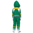 thumbnail image 4 of Power Rangers Unisex Toddler Kids Union Suit MMPR Character 1PC Hooded Pajama For Boys Girls Sleepwear Loungewear Red Green Blue Pink Ranger, 4 of 6