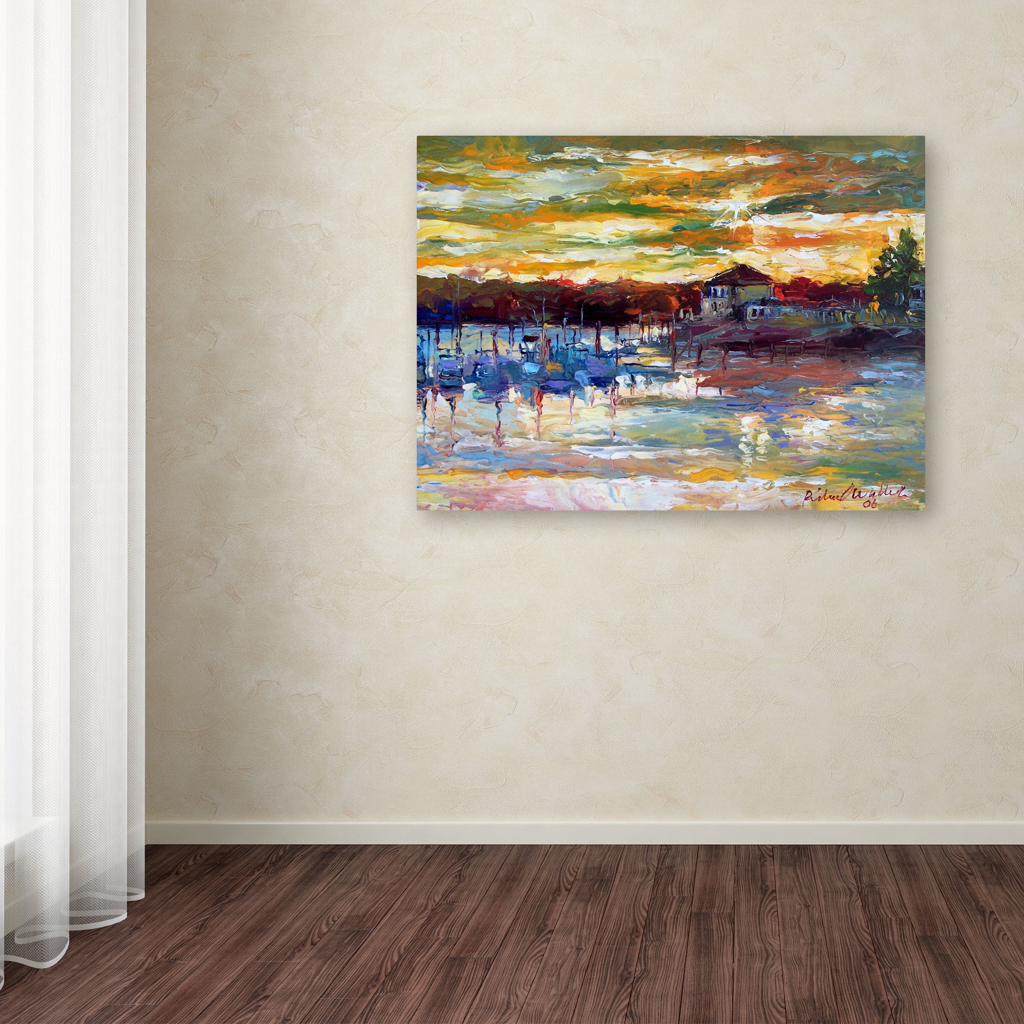 Trademark Fine Art "Saco 10" Canvas Art by Richard Wallich