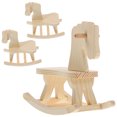 thumbnail image 4 of SHISUYAN 3 Sets Wooden Puzzles Assembly Toy 3D Puzzles Model Toy Kids Educational Toy, 4 of 9