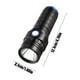 thumbnail image 3 of Fiudx Linterna Led con Enfoque Ajustable, Alto Brillo de 500 Lúmenes, Recargable Tipo C, Resistente Al Agua Ipx4, Ideal para Exteriores, Senderismo y Acampada, Batería Externa de Emergencia, Tamaño 1, 3 of 6