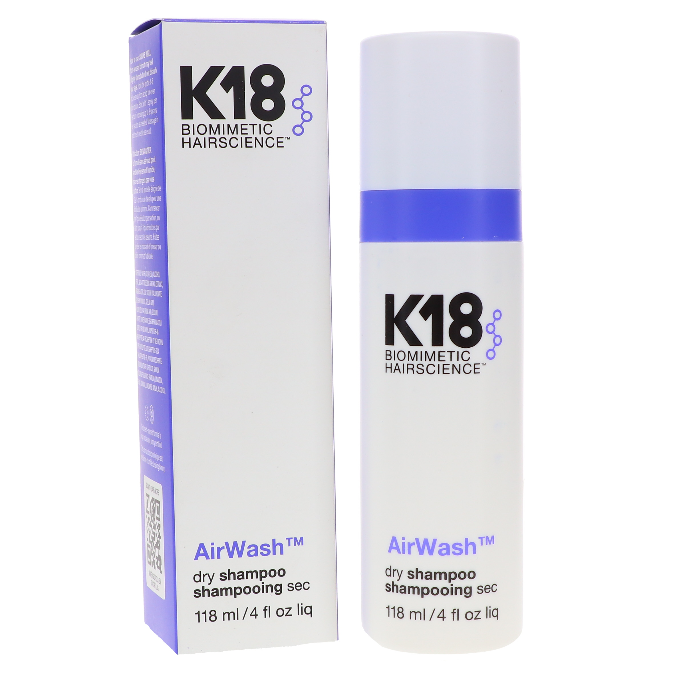 K18 AirWash Dry Shampoo, 4 oz photo 1