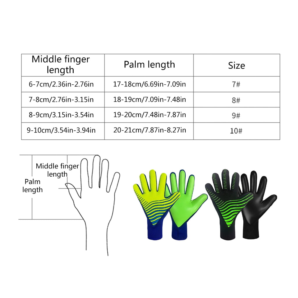 Goalkeeper Gloves Football Gloves Goalkeeper Gloves Negative Cut Goalie Gloves