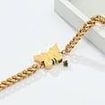 thumbnail image 5 of Cusotmize 18-24cm Adjustable Butterfly Urn Locket Funeral Urn Bracelet for Pet Human Ashes Holder Stainless Steel Chain Link Women's Bracelet Cremation Jewellery Urn Bracelet for Ashes, 5 of 5