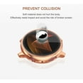 thumbnail image 3 of 3 Packs Case Compatible with Galaxy Watch Active 2 40mmScreen Protector, Soft TPU Bumper Full Around Screen Protector Cover for Samsung Galaxy Watch Active 40mm 44mm #04 (Black/Rose Gold/Clear) 40mm, 3 of 7
