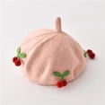 thumbnail image 1 of Gorro de punto Baoblaze boina de punto rosa, 1 of 8