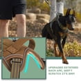 thumbnail image 4 of Arnés táctico BUMBIN para perros grandes sin tirones, famoso arnés de TIK TOK, sin tirones para cachorros, arnés reflectante inteligente para caminar y entrenar para mascotas, arnés de chaleco ajustab, 4 of 5