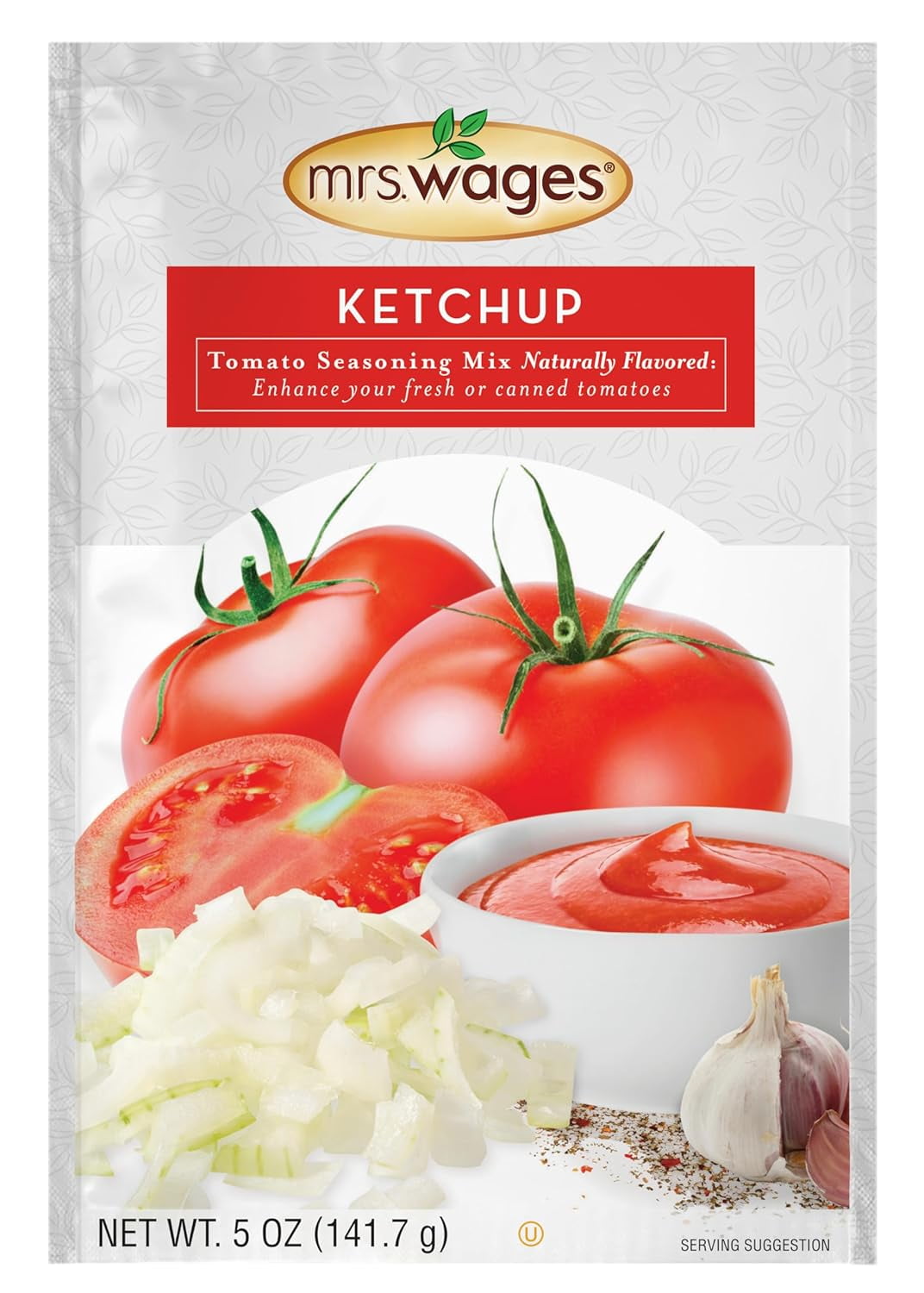 (2 pack) Mrs. Wages Easy Ketchup Mix - Delightful Flavor, Kosher, No Artificial Colors