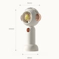 thumbnail image 1 of Mini ventilador de mano con base desmontable USB Desktop Spray Fan 500mAh 3 velocidades (Beige) Ndcxsfigh Libre de BPA, 1 of 8
