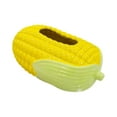 thumbnail image 2 of Caja de pañuelos de escritorio con forma de maíz, decoración moderna, funda para caja de pañuelos amarillo, 2 of 9