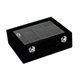 thumbnail image 5 of Estuche de viaje para relojes, organizador de joyas, soporte para pulseras, multifuncional, resistente, para hombres y mujeres, ideal para el Día de Negro, 5 of 8