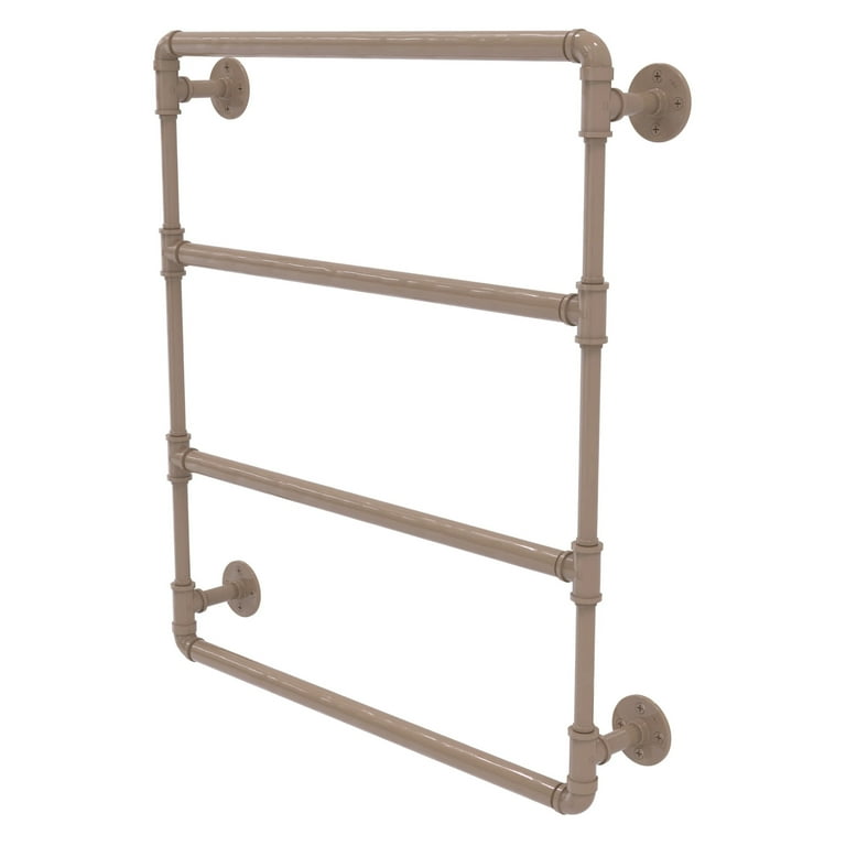 Pipeline Collection 36 in. Wall Mounted Towel Shelf with Towel Bar in Oil Rubbed Bronze Pipeline Collection 36 in. Wall Mounted Towel Shelf with Towel Bar in Oil Rubbed Bronze