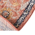 thumbnail image 4 of Unique Loom Lola Collection Area Rug - Traditional (5' 2" Round Brick Red/Ivory), 4 of 12