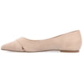 thumbnail image 3 of Journee Womens Winslo Slip On Pointed Toe Ballet Dress Flats, 3 of 10