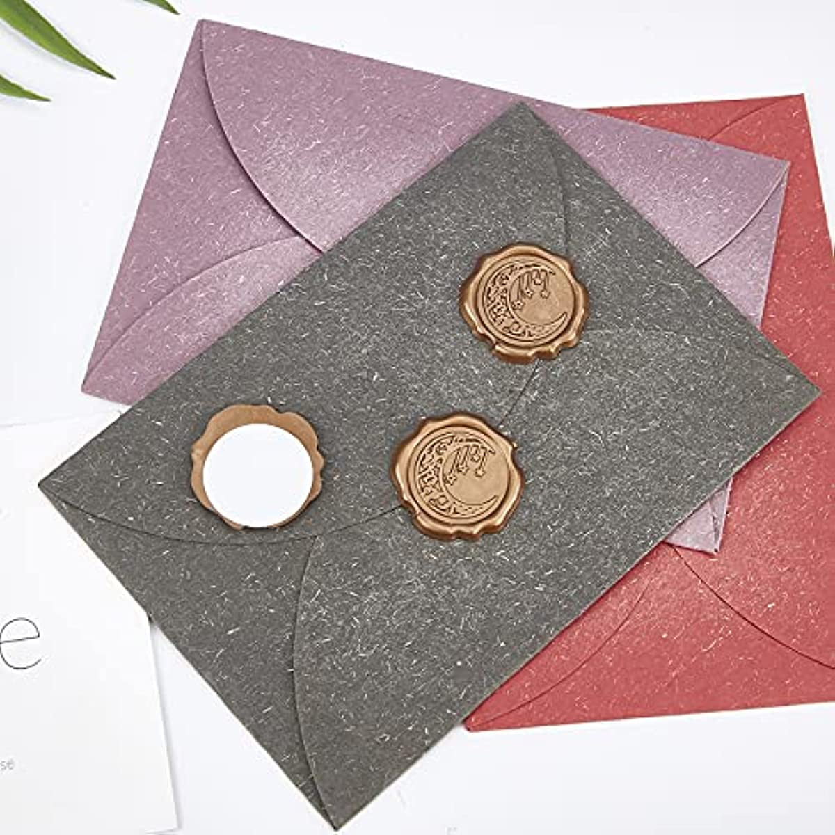 Wrapables Adhesive Wax Seal Stickers for Envelopes & Invitations (30pcs),  Bronze Rose, 30 Pieces - Fry's Food Stores