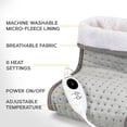 thumbnail image 3 of Electric Foot Warmer Feet Warmer Home Office Under Table Desk Soft Breathable, 3 of 5