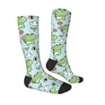 thumbnail image 3 of Balery Cute Floral Frog Fun Novelty Socks Men'S Women'S Crew Socks Funny Crazy Novelty Socks Quirky And Cool Socks, 3 of 9