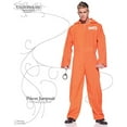 thumbnail image 4 of Mens Prison Jumpsuit Costume, 4 of 4