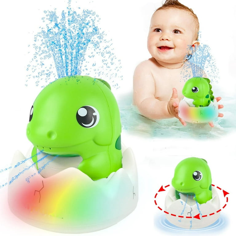 Bath Toys, Cute Swimming Whale Bath Toys for Toddlers 1-3, Floating Wind Up Toys for 1 Year Old Boy Girl, New Born Baby Bathtub Water Toys, Preschool