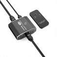 thumbnail image 1 of Spdif & Audio Switch 3 in 1 Out Optical Splitter Toslink Digital Optical Audio Switch 3X1 Adapter, 1 of 5