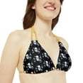 thumbnail image 5 of Skull Headed Strappy Swimsuit Bikini Set-Beach Wear-Pool Wear-Jacuzzi, 5 of 8