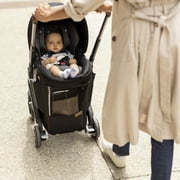 Evenflo Shyft DualRide Infant Car Seat and Stroller Combo w Carryall Storage & Extended Canopy , Moonstone