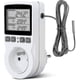 thumbnail image 1 of Digital Temperature Controller, Heating Cooling Thermostat Socket Lcd Temperature Controller, 230v For Greenhouse Farm Temperature Controlle-t - WK, 1 of 4