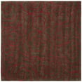 thumbnail image 6 of SAFAVIEH Soho Trinity Floral Wool Area Rug, Chocolate/Red, 5' x 8', 6 of 9