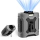thumbnail image 1 of Ventilador de cintura portátil LOUISWARE 10000 mAh 18000 RPM con linterna LED, 1 of 5
