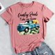 thumbnail image 1 of Camiseta De Moda Country Road Take Me Home (Oro Rosa M) Likrtyny Arte Deco, 1 of 2