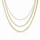 thumbnail image 1 of JeenMata - Paquete de Regalo de 3 Pzas para Mujer, Collar con Colgante, Joyería, Gargantilla, Cadena de Serpiente, Eslabones, Collar de Capas Moderno, Juego de Regalo de Collar Ajustable para Mujer, 1 of 5