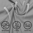 thumbnail image 5 of Aofany Men's UPF 50+ Sun Protection Shirts Outdoor UV Lightweight Hoodie Long Sleeve Fishing Hiking Performance Shirts Rash Guard SPF Shirts with Mask Rash Guard, 5 of 5